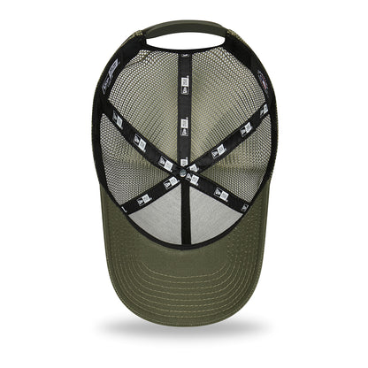 Casquette Trucker Enfant 9FORTY MLB Tonal Mesh A-Frame New York Yankees olive NEW ERA