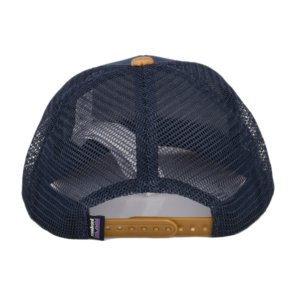 Casquette Trucker Enfant en Coton Bio GPIW Crest pierre-camel PATAGONIA