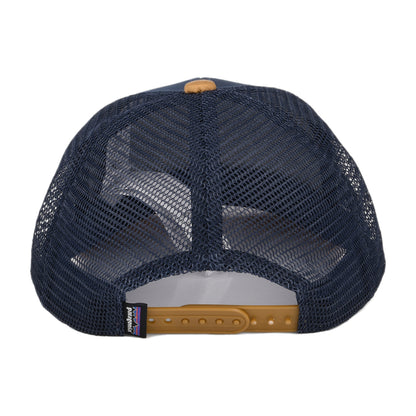 Casquette Trucker Enfant en Coton Bio GPIW Crest pierre-camel PATAGONIA
