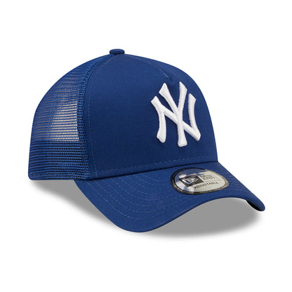 Casquette Trucker Enfant 9FORTY MLB League Essential New York Yankees bleu roi-blanc NEW ERA