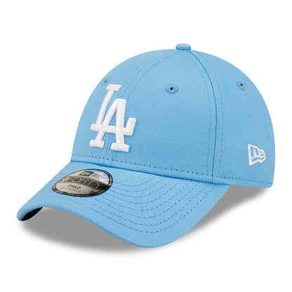 Casquette Enfant 9FORTY MLB League Essential L.A. Dodgers bleu ciel-blanc NEW ERA