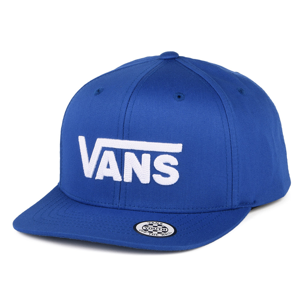 Casquette Snapback Enfant Drop V II bleu-blanc VANS
