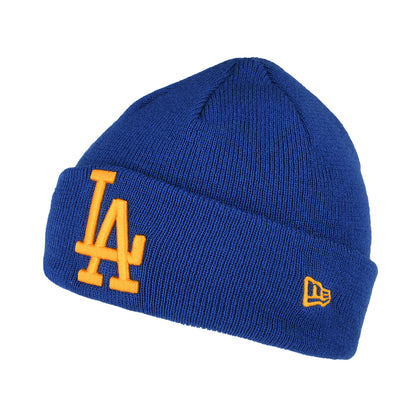 Bonnet Enfant MLB League Essential à Revers L.A. Dodgers azur-jaune NEW ERA