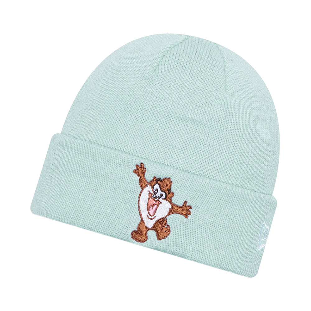 Bonnet Enfant à Revers Looney Tunes Knit Taz bleu ciel NEW ERA
