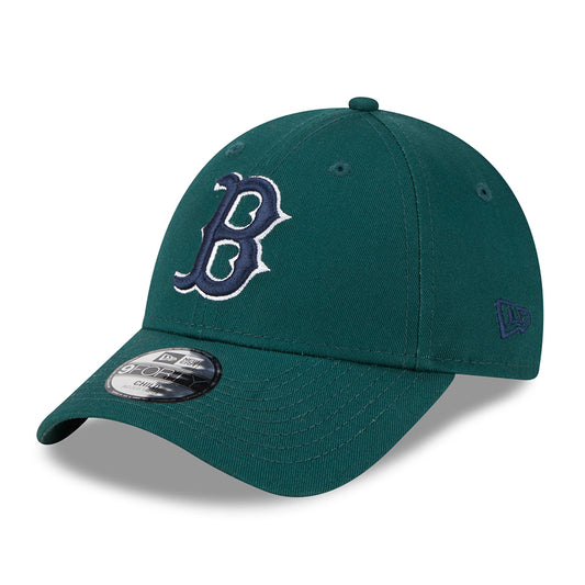 Casquette Enfant 9FORTY MLB League Essential Boston Red Sox vert foncé-bleu marine NEW ERA