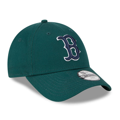 Casquette Enfant 9FORTY MLB League Essential Boston Red Sox vert foncé-bleu marine NEW ERA