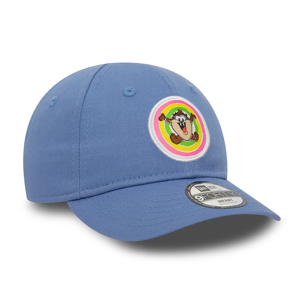 Casquette Bébé 9FORTY Pastel Looney Tunes Taz bleu clair NEW ERA