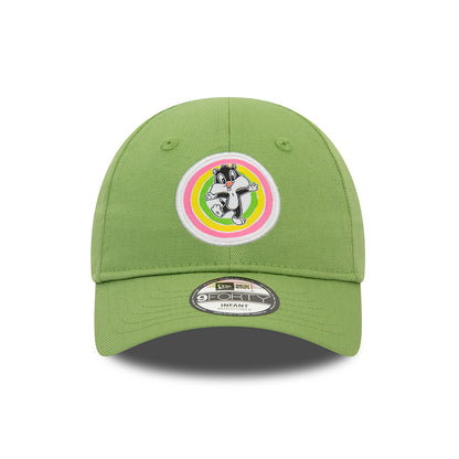 Casquette Bébé 9FORTY Pastel Looney Tunes Sylvestre vert clair NEW ERA