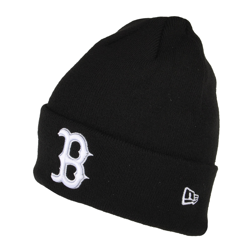 Bonnet MLB League Essential à Revers Boston Red Sox noir-blanc NEW ERA