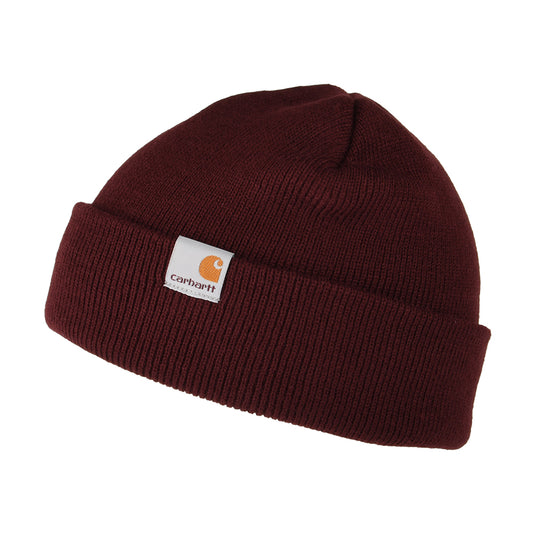 Bonnet Stratus Low bordeaux CARHARTT WIP