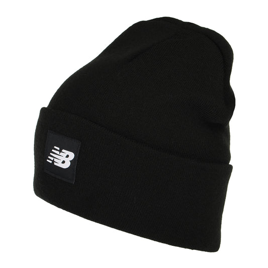 Bonnet Knit à Revers Flying NB noir NEW BALANCE