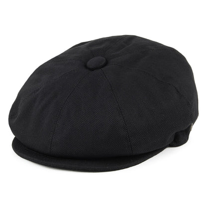 Casquette Gavroche en Coton Noir JAXON & JAMES - VENTE EN GROS