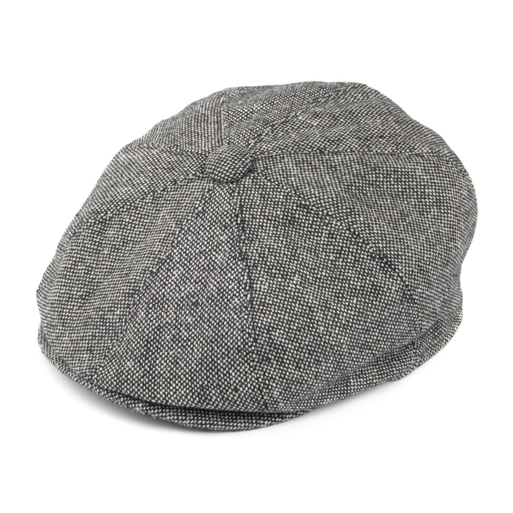 Casquette Gavroche Marl Tweed noir JAXON & JAMES - VENTE EN GROS