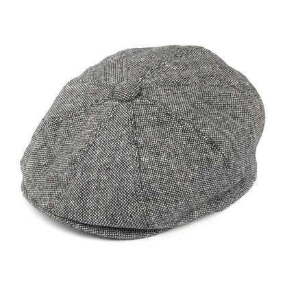 Casquette Gavroche Marl Tweed noir JAXON & JAMES - VENTE EN GROS