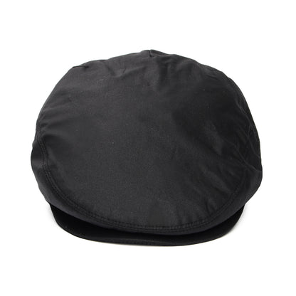 Casquette Plate en Toile Cirée noir JAXON & JAMES - VENTE EN GROS