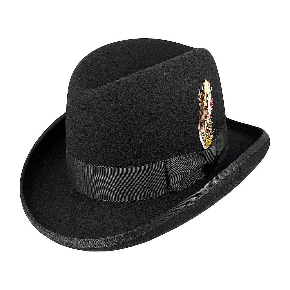 Chapeau Homburg en Laine noir JAXON & JAMES - VENTE EN GROS