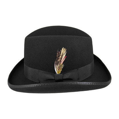 Chapeau Homburg en Laine noir JAXON & JAMES - VENTE EN GROS