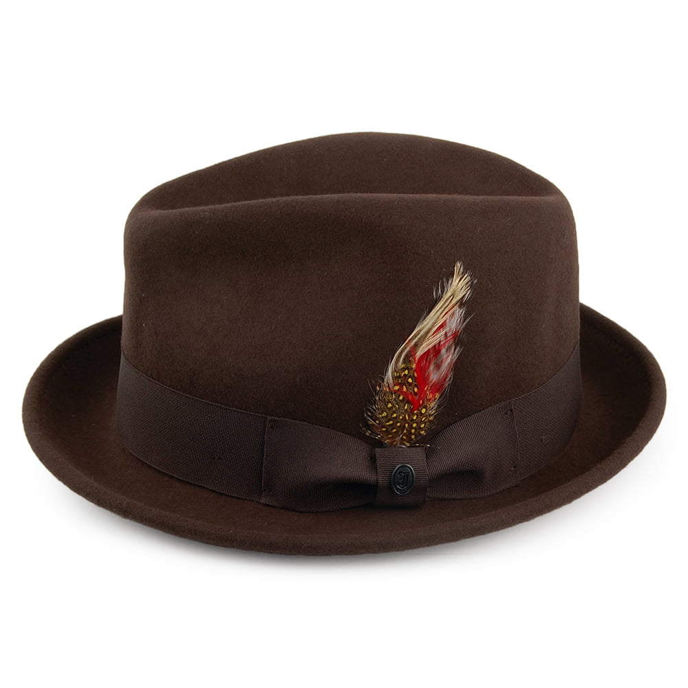 Chapeau Trilby Déformable Blues marron JAXON & JAMES - VENTE EN GROS