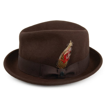 Chapeau Trilby Déformable Blues marron JAXON & JAMES - VENTE EN GROS