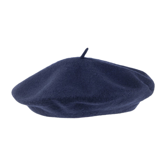 Béret Tendance en Laine bleu marine - VENTE EN GROS - 200