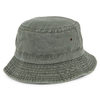 Chapeau Bob Classique Pliable olive - VENTE EN GROS