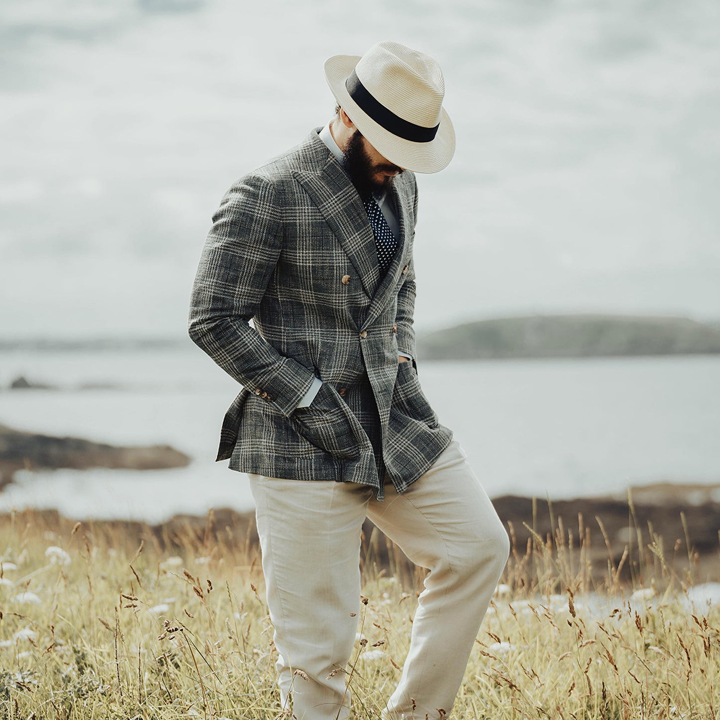 Chapeau Fedora Summer C-Crown naturel JAXON & JAMES - VENTE EN GROS