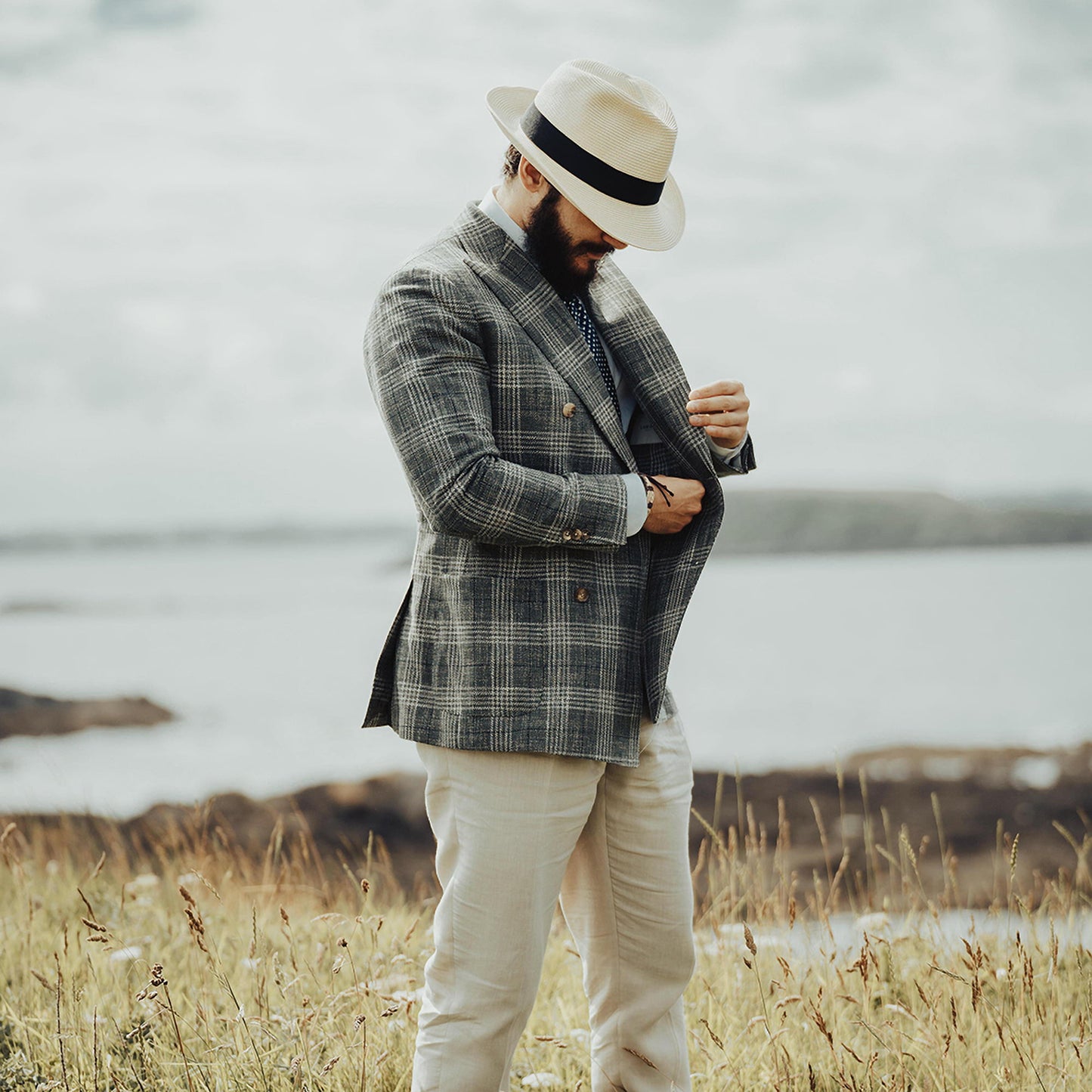 Chapeau Fedora Summer C-Crown naturel JAXON & JAMES - VENTE EN GROS