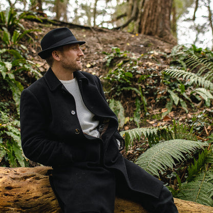 Chapeau Trilby Detroit noir JAXON & JAMES - VENTE EN GROS