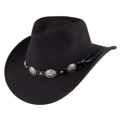 Chapeau de Cowboy Tombstone noir JAXON & JAMES - VENTE EN GROS