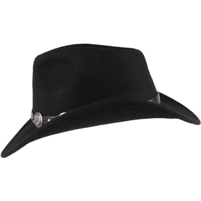 Chapeau de Cowboy Tombstone noir JAXON & JAMES - VENTE EN GROS