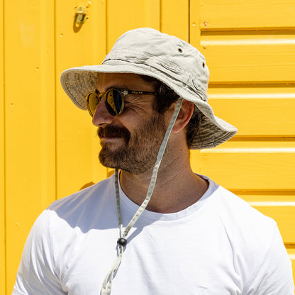 Chapeau Bob Simple Pliable à Bord Large mastic - VENTE EN GROS