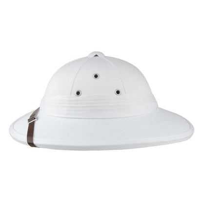 Casque Colonial Français blanc - VENTE EN GROS