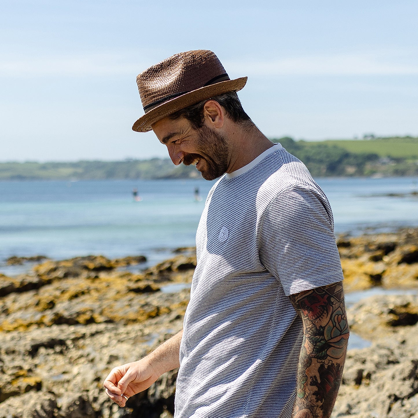Chapeau Trilby Tribeca en Paille JAXON & JAMES - VENTE EN GROS