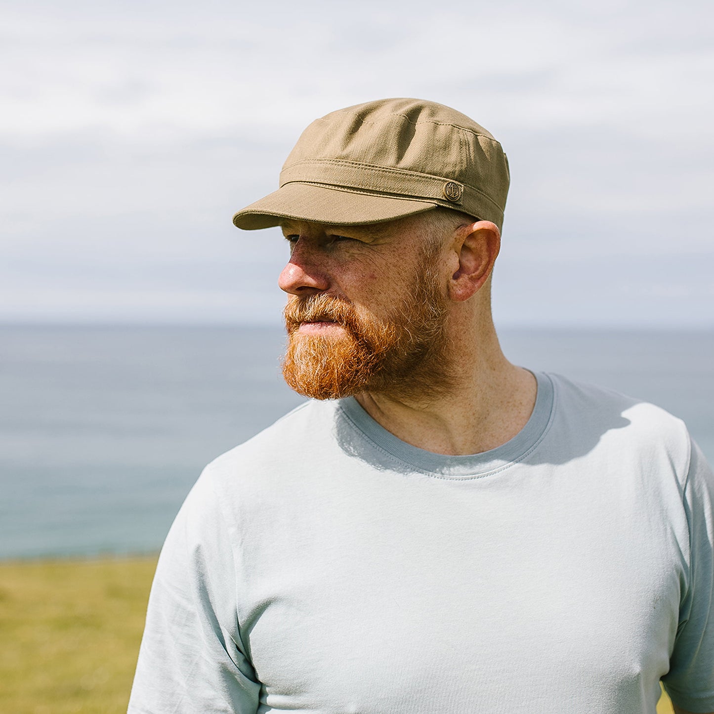 Casquette Militaire à Chevrons olive JAXON & JAMES - VENTE EN GROS