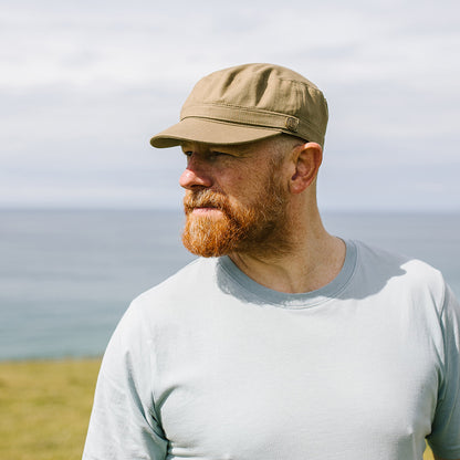 Casquette Militaire à Chevrons olive JAXON & JAMES - VENTE EN GROS