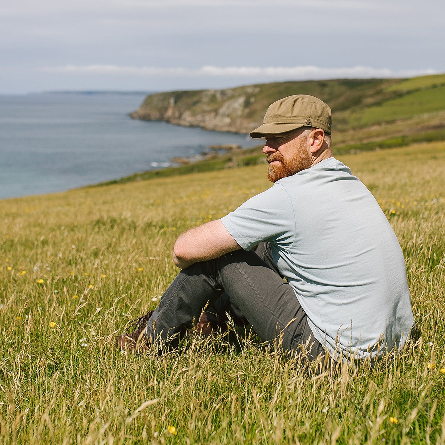 Casquette Militaire à Chevrons olive JAXON & JAMES - VENTE EN GROS