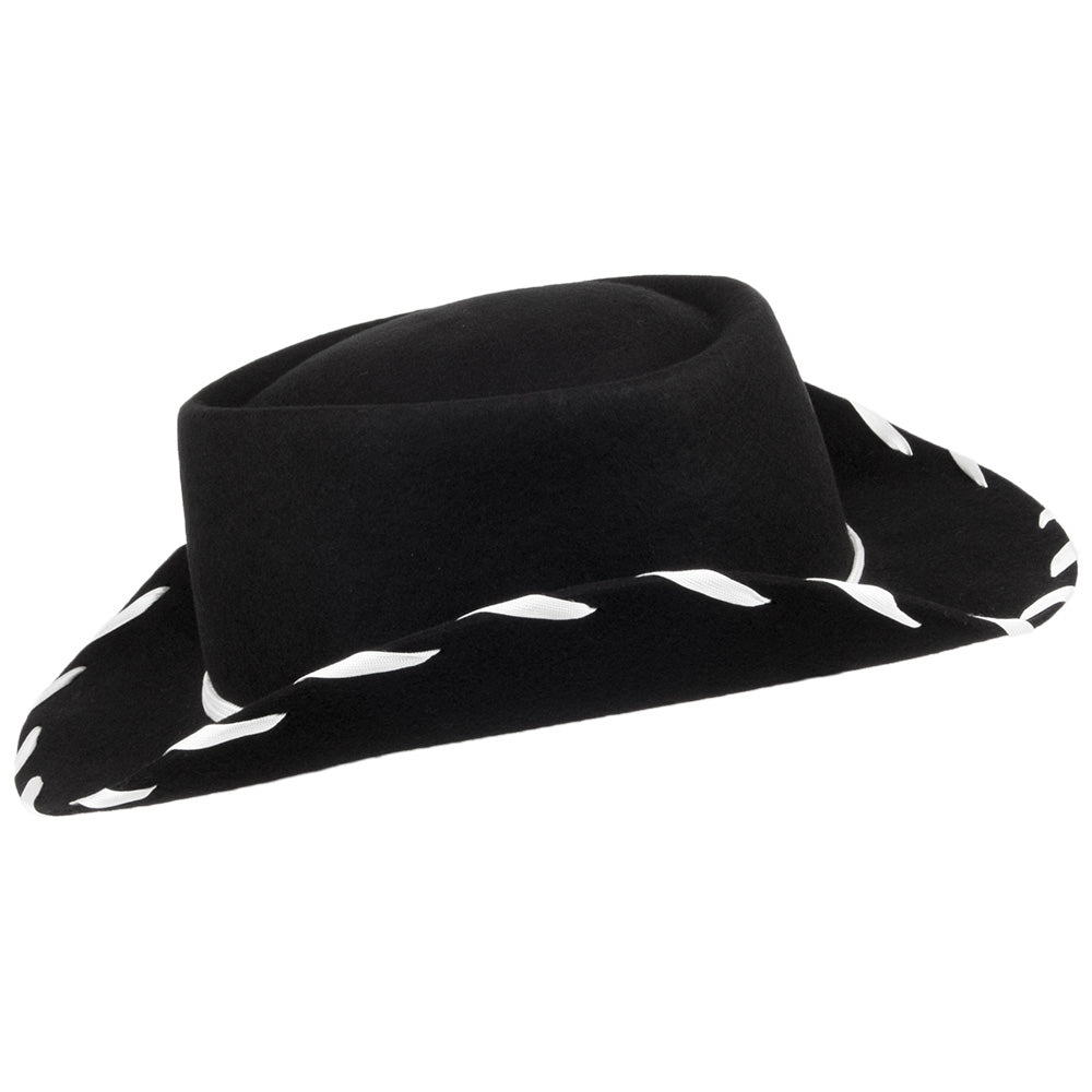 Chapeau Cowboy Enfant noir-blanc JAXON & JAMES - VENTE EN GROS