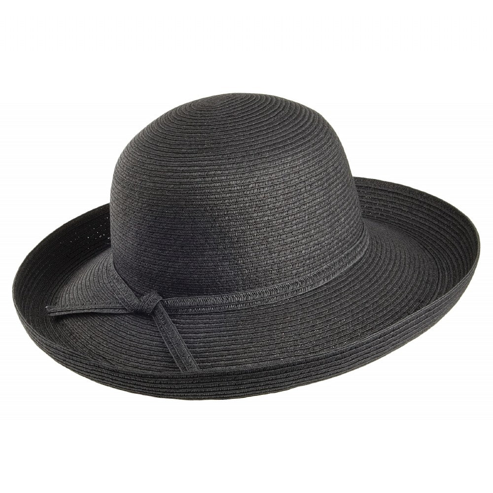 Chapeau d'Eté Traveller noir SUR LA TETE - VENTE EN GROS