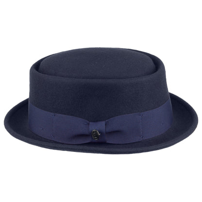 Chapeau Pork Pie Déformable bleu marine JAXON & JAMES - VENTE EN GROS