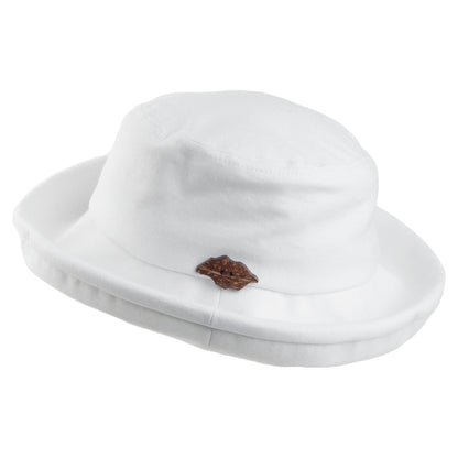 Chapeau Bob Pliable Arbres blanc SUR LA TETE - VENTE EN GROS