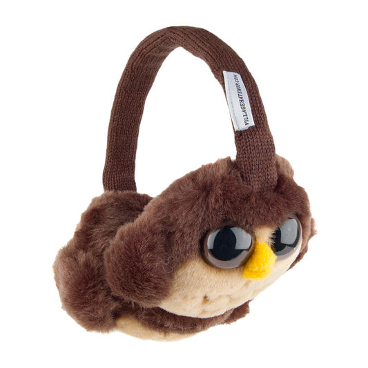 Cache-Oreilles Owl marron VILLAGE HATS - VENTE EN GROS