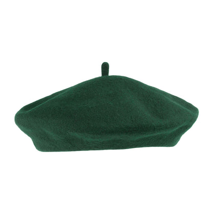 Béret Tendance en Laine vert foncé - VENTE EN GROS - 200