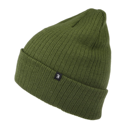 Bonnet Côtelé Long olive JAXON & JAMES - VENTE EN GROS