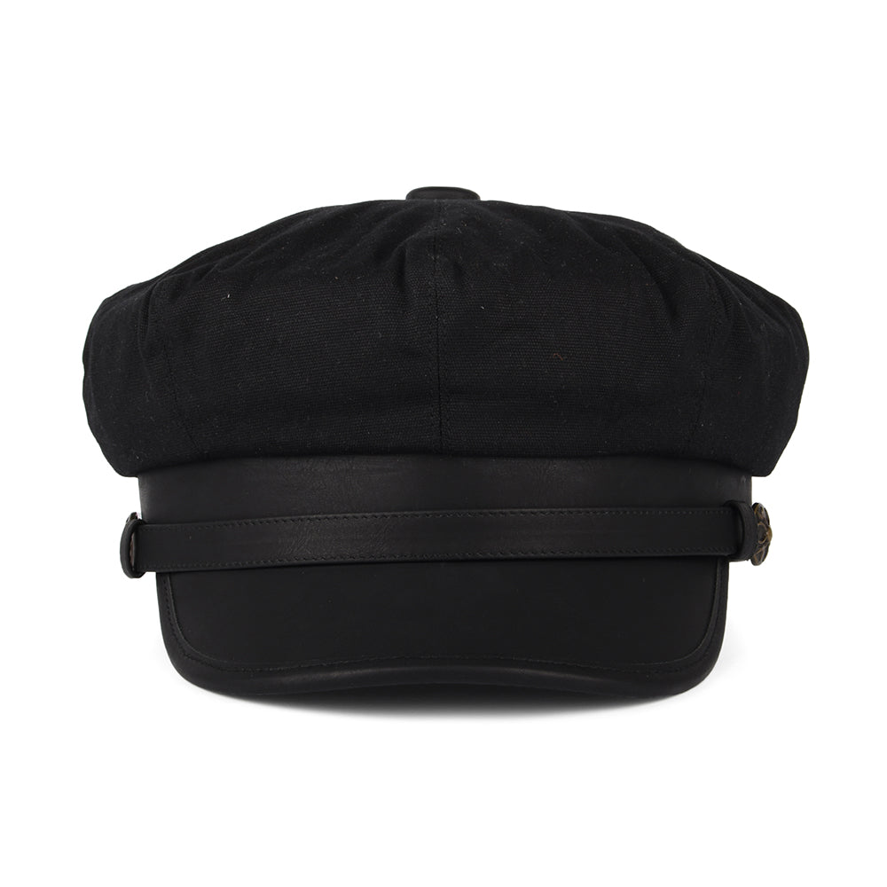 Casquette de Motard Rebelle noir JAXON & JAMES - VENTE EN GROS